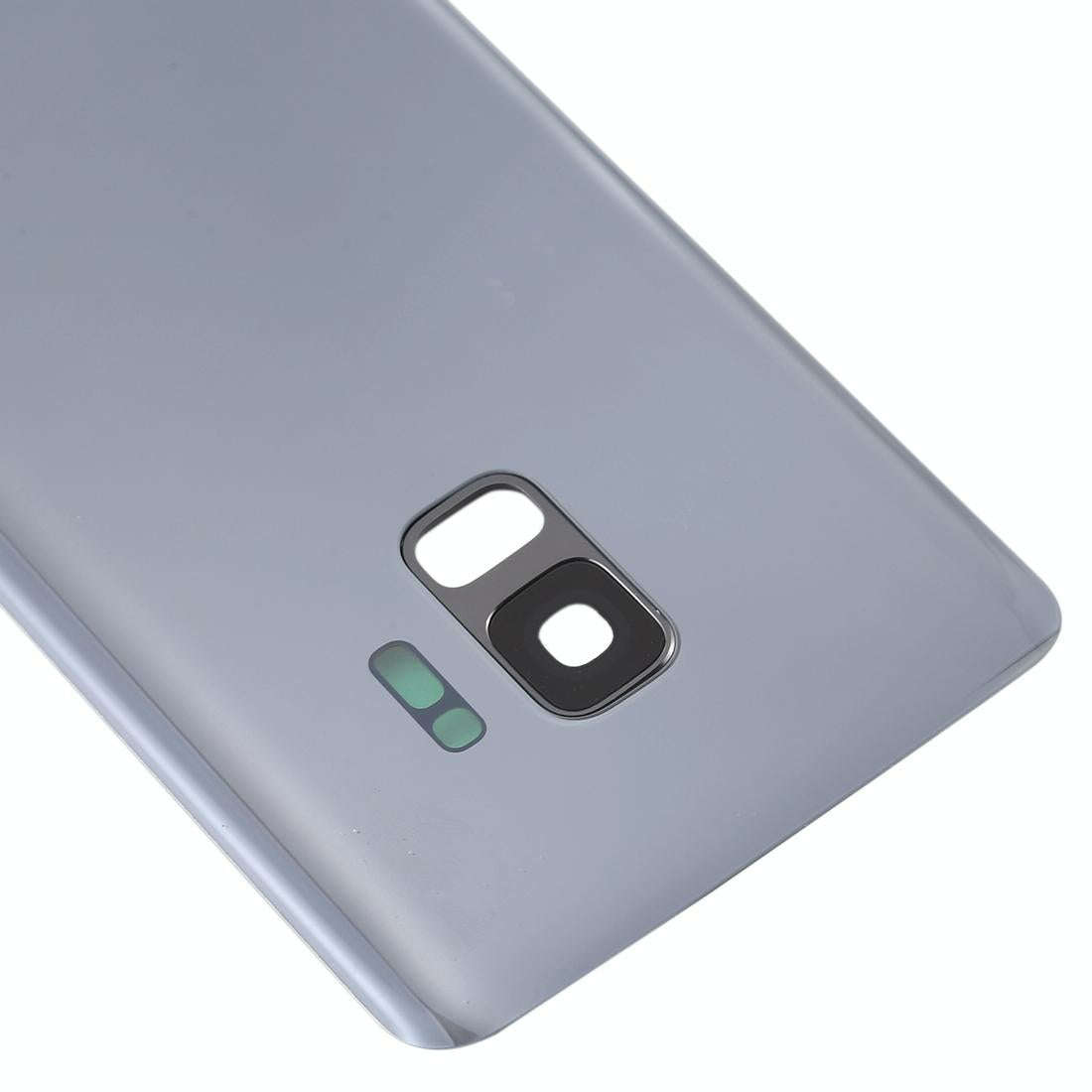 For Galaxy S9 Battery Back Cover with Camera Lens (Grey)