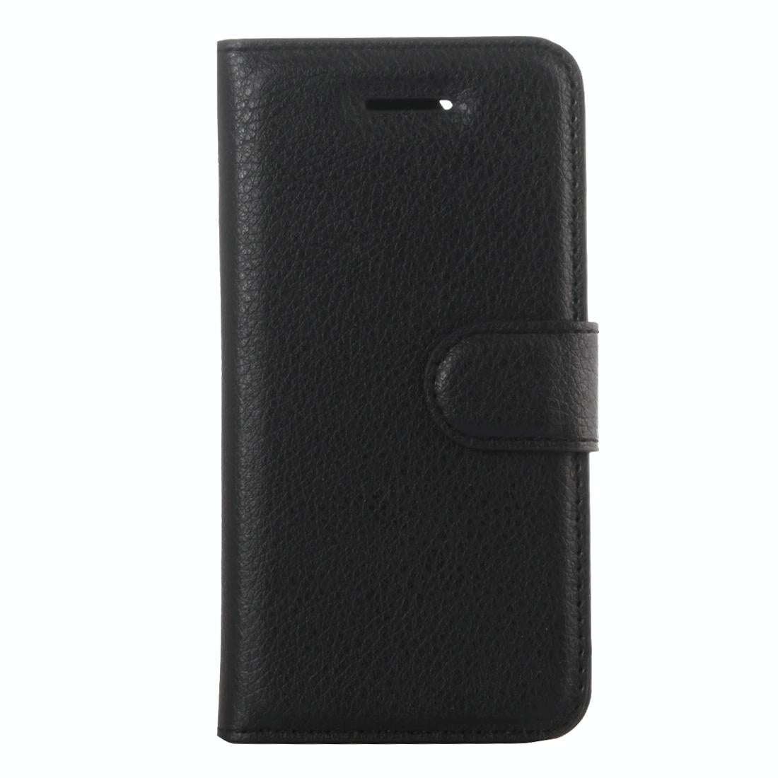 For iPhone 5 & 5s & SE Litchi Texture Horizontal Flip Leather Case with Holder & Card Slots & Wal...