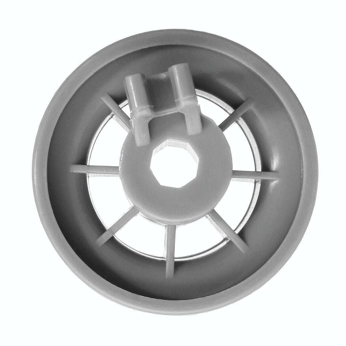 4 PCS Wheels for Bosch Siemens Neff 165314 Dishwasher Accessories(Light Grey)