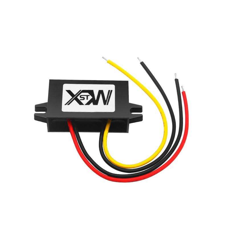 XWST DC 12/24V To 5V Converter Step-Down Vehicle Power Module, Specification: 12V To 5V 1A Small ...