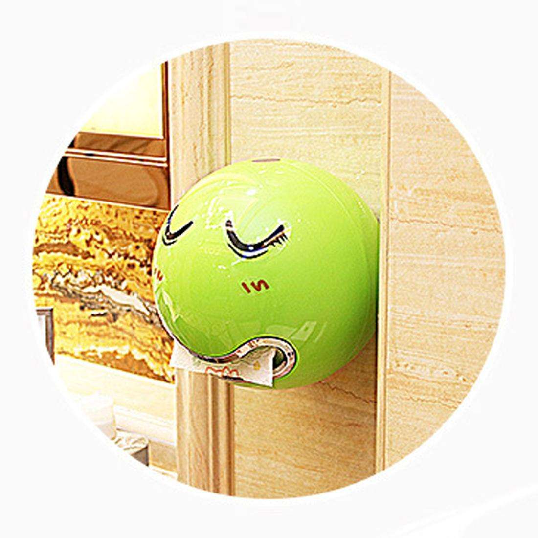 Creative Tryitgo Expressions Pattern Bathroom Waterproof Toilet Paper Tray Tissue Holder, Size: 1...