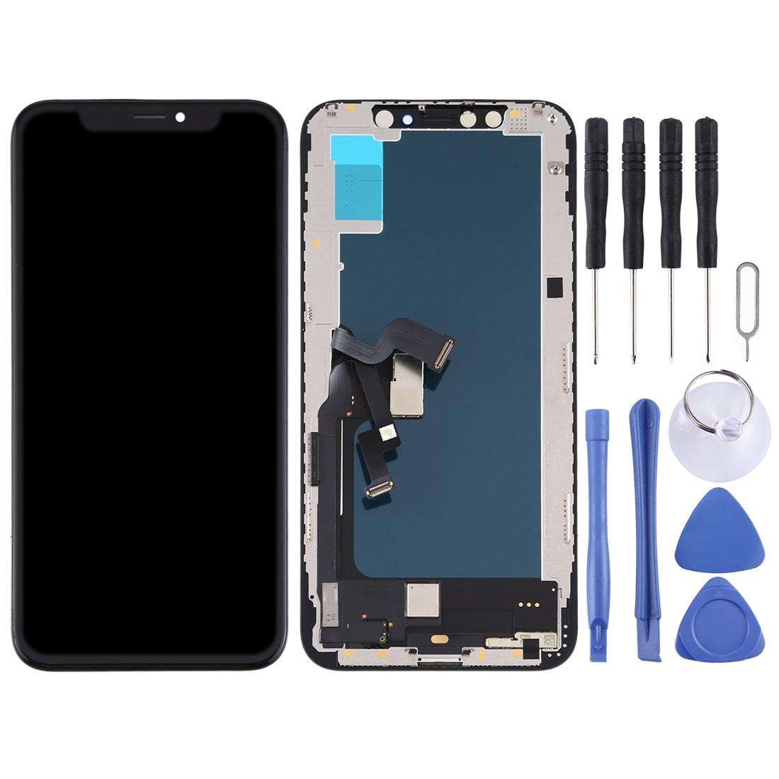 JK TFT LCD Screen for iPhone XS with Digitizer Full Assembly(Black)