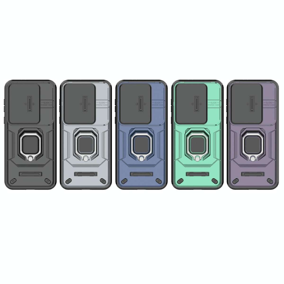 For Huawei Pura 70 Pro / Pura 70 Pro+ Sliding Camshield TPU + PC Shockproof Phone Case with Holde...