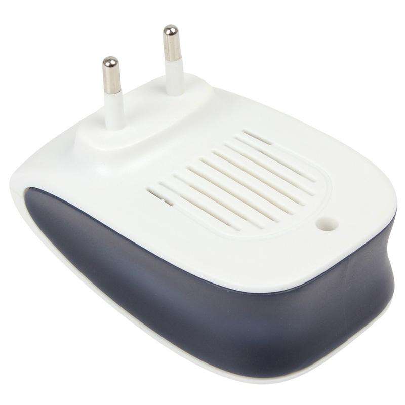 Ultrasonic Electronic Cockroach Mosquito Pest Reject Repeller,EU Plug