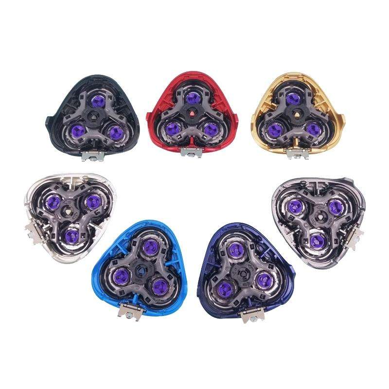 For Philips AT/PT Series Razor Integral Head with HQ8 Double-layer Blades(Black)