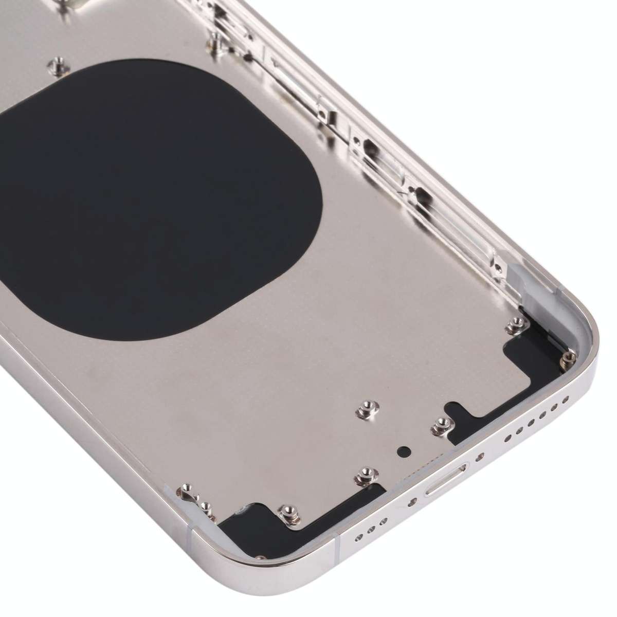 Back Housing Cover with Appearance Imitation of iP13 Pro for iPhone X(White)