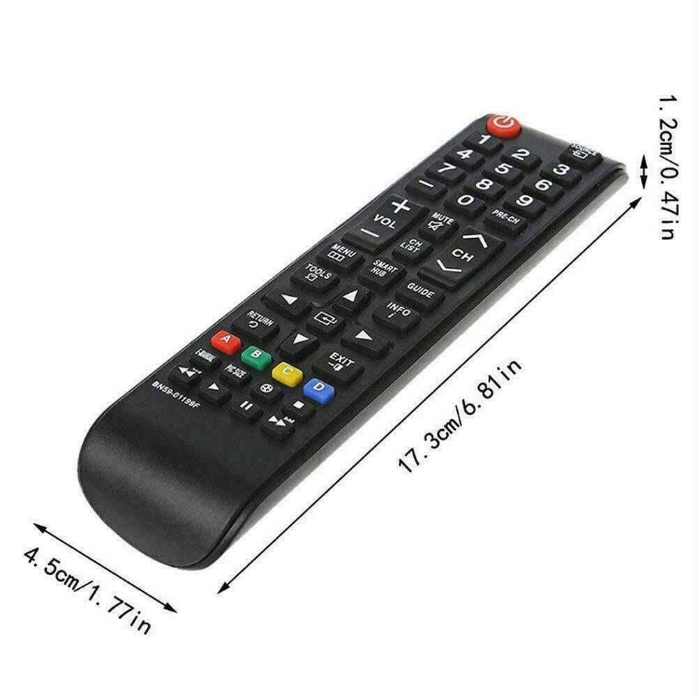 BN59-01199F For Samsung LED LCD Smart TV Remote Control Replacement Part(Black)