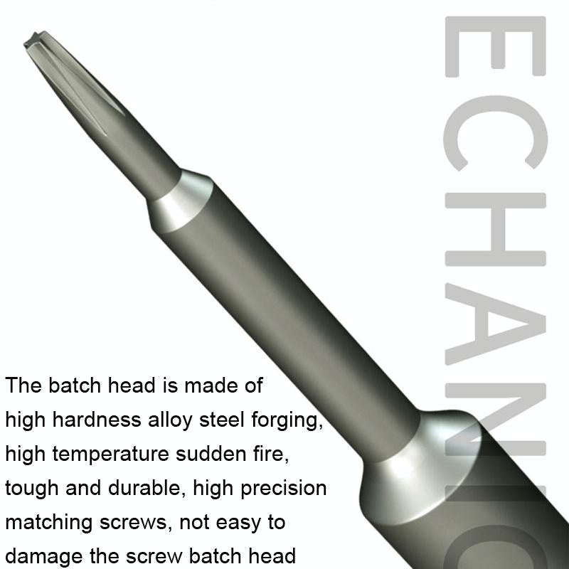 MECHANIC iMini Series Mobile Phone Repair Glasses Screw Batch Clock Tool, Series: Triangle 0.6