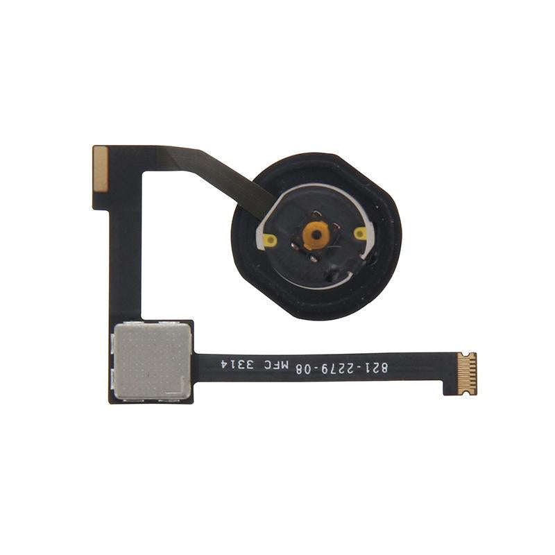 Home Button Flex Cable with Fingerprint Identification for iPad Air 2 / iPad 6 (Black)