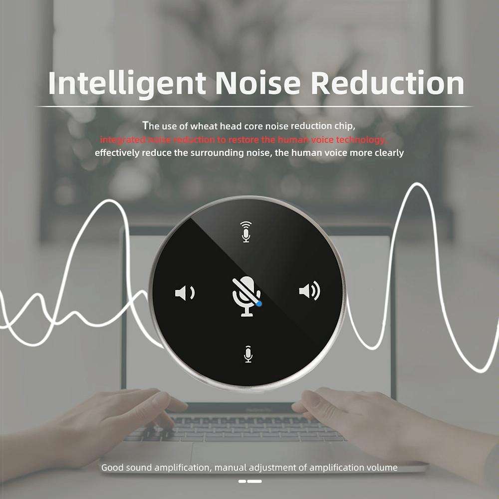 Q5 Video Conferencing Noise Canceling Desktop Audio Microphone(High-end Version)