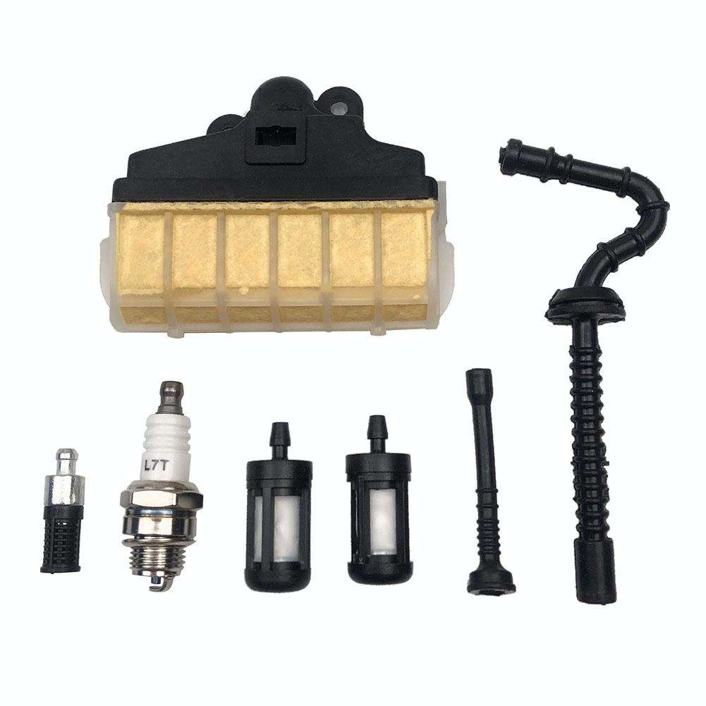 Air Filter Fuel Pipe Oil Filter Set for Stihl MS210 230 250 023 025