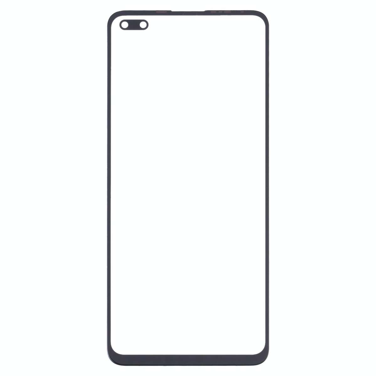 For Infinix Zero 8 / Zero 8i X687, X687B 5pcs Front Screen Outer Glass Lens