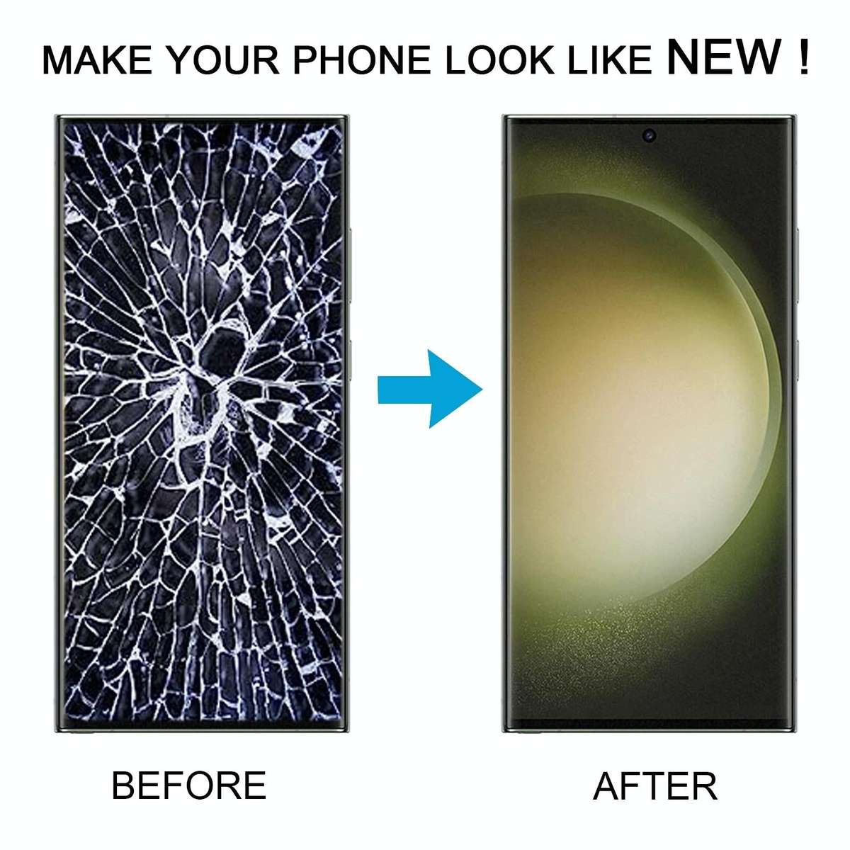 For Samsung Galaxy S23 Ultra 5G SM-S918B EU Edition 6.78 inch OLED LCD Screen Digitizer Full Asse...