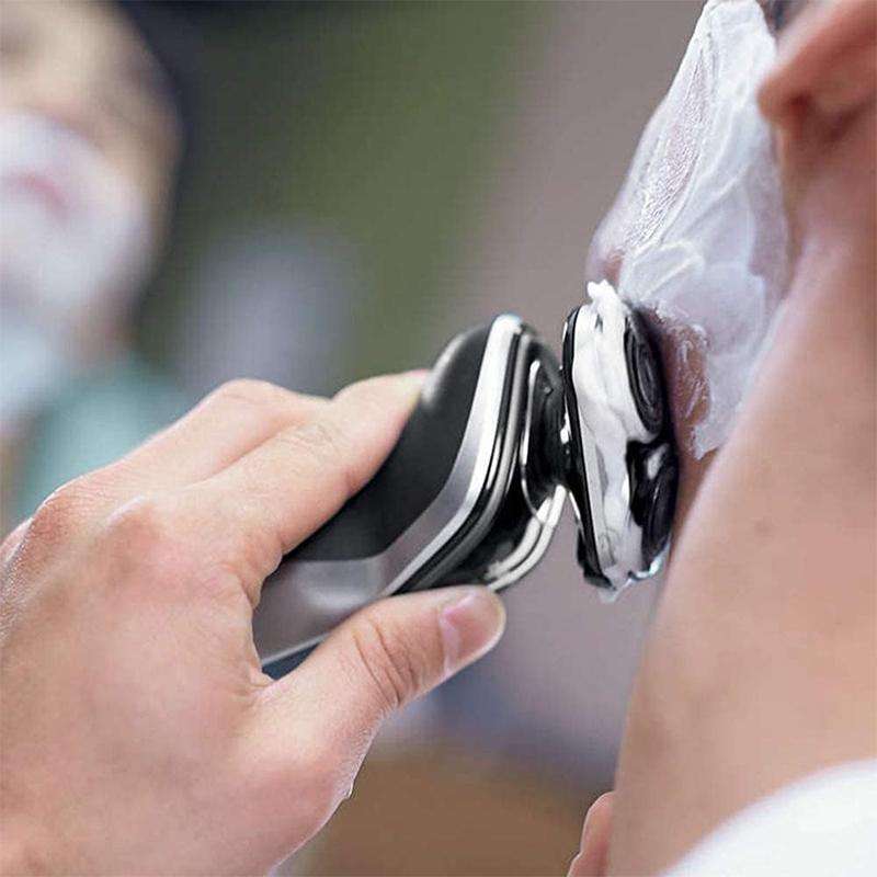 For Philips AT/PT Series Razor Integral Head with HQ8 Double-layer Blades(Black)