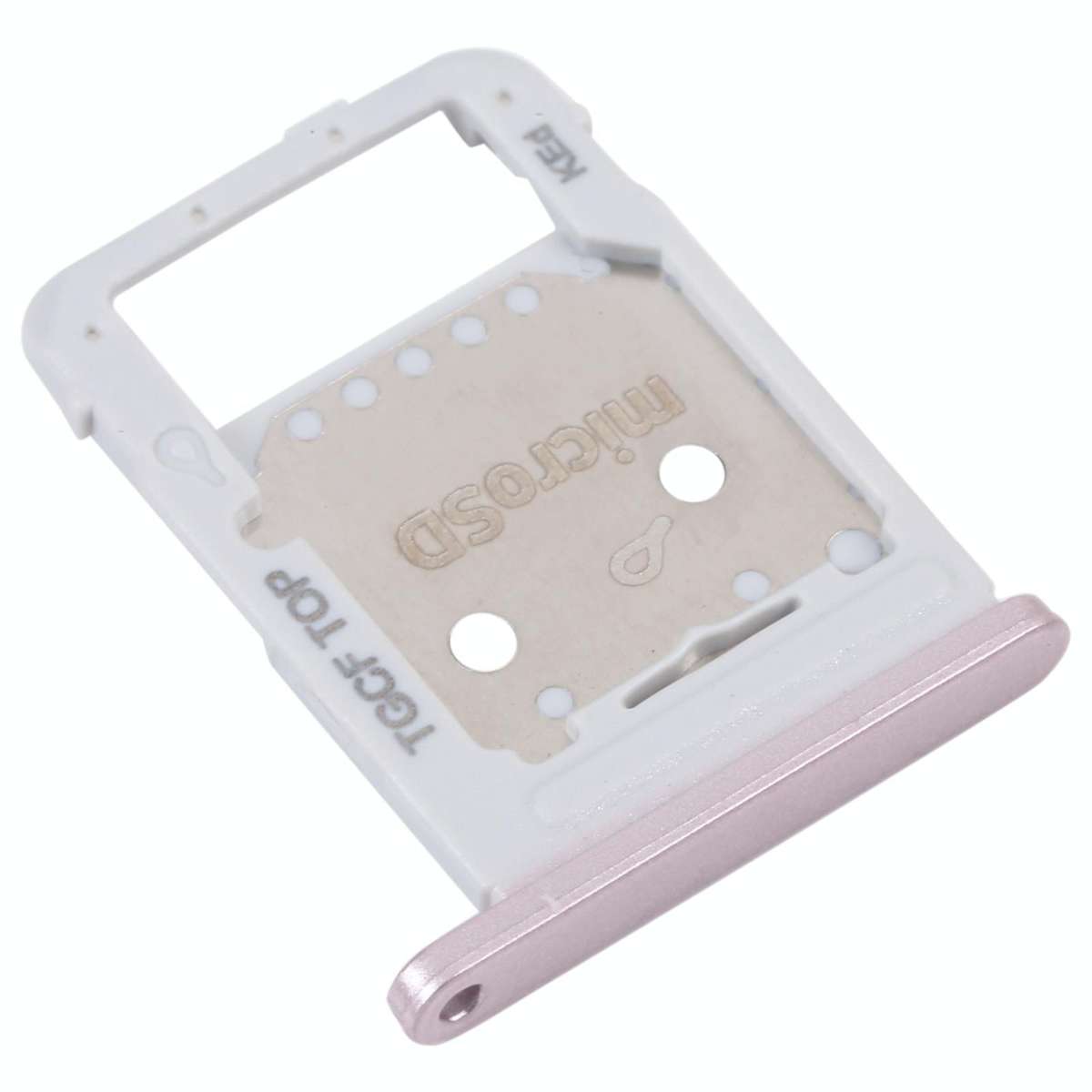For Samsung Galaxy Tab S7 FE SM-T736 SIM Card Tray + Micro SD Card Tray (Pink)