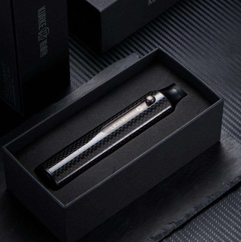 KURKE Anti-Smoke Ash Falling Cigarette Cover Car Ashtray, Colour: Walnut