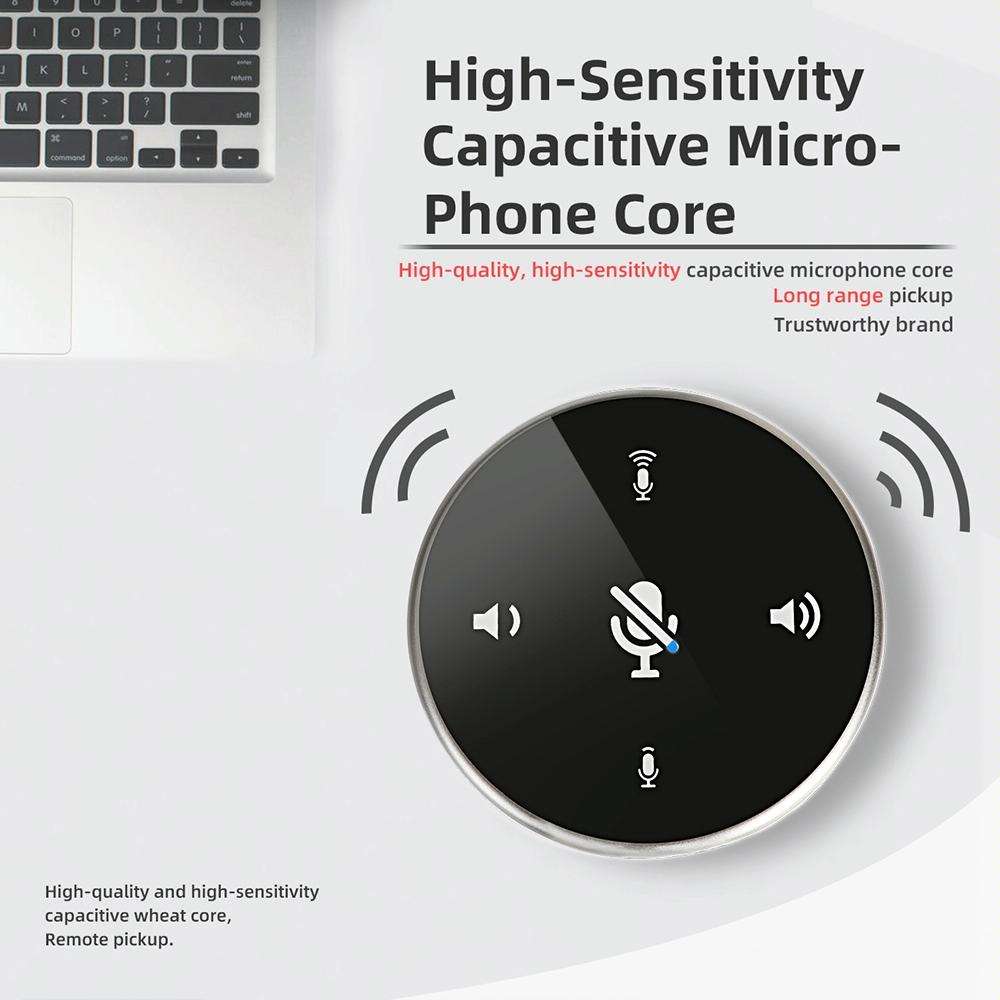 Q5 Video Conferencing Noise Canceling Desktop Audio Microphone(High-end Version)