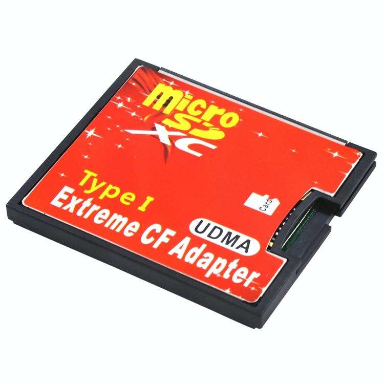 Micro SD to CF Compact Flash Memory Card Adapter, 1-Socket