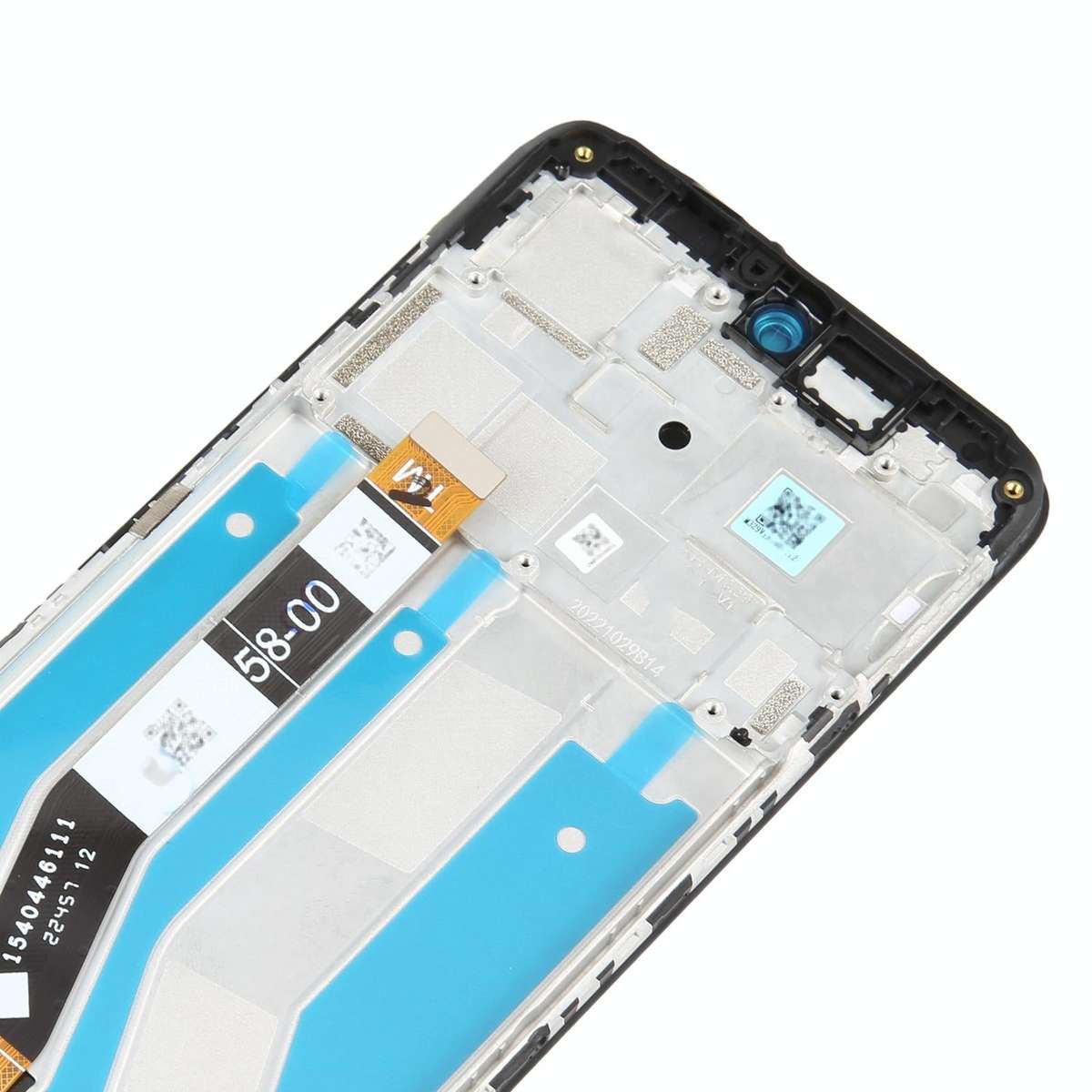 Original LCD Screen For Motorola Moto G73 Digitizer Full Assembly With Frame