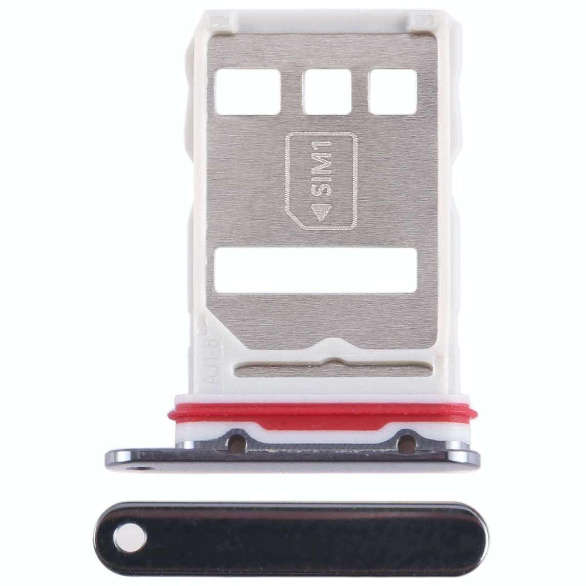 For Huawei Mate 50 Pro SIM Card Tray (Black)