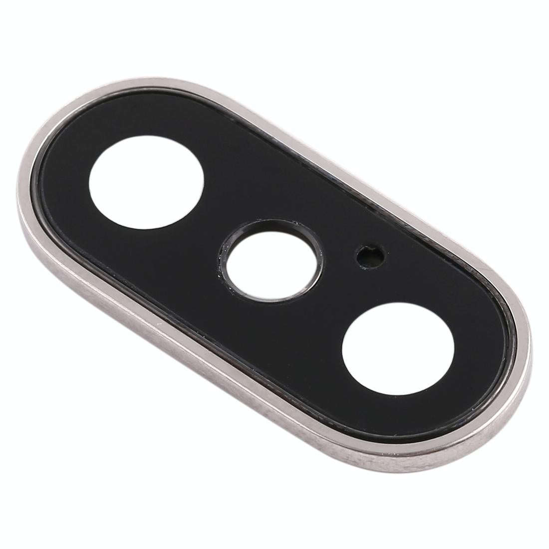 Back Camera Bezel with Lens Cover for iPhone XS / XS Max(White)