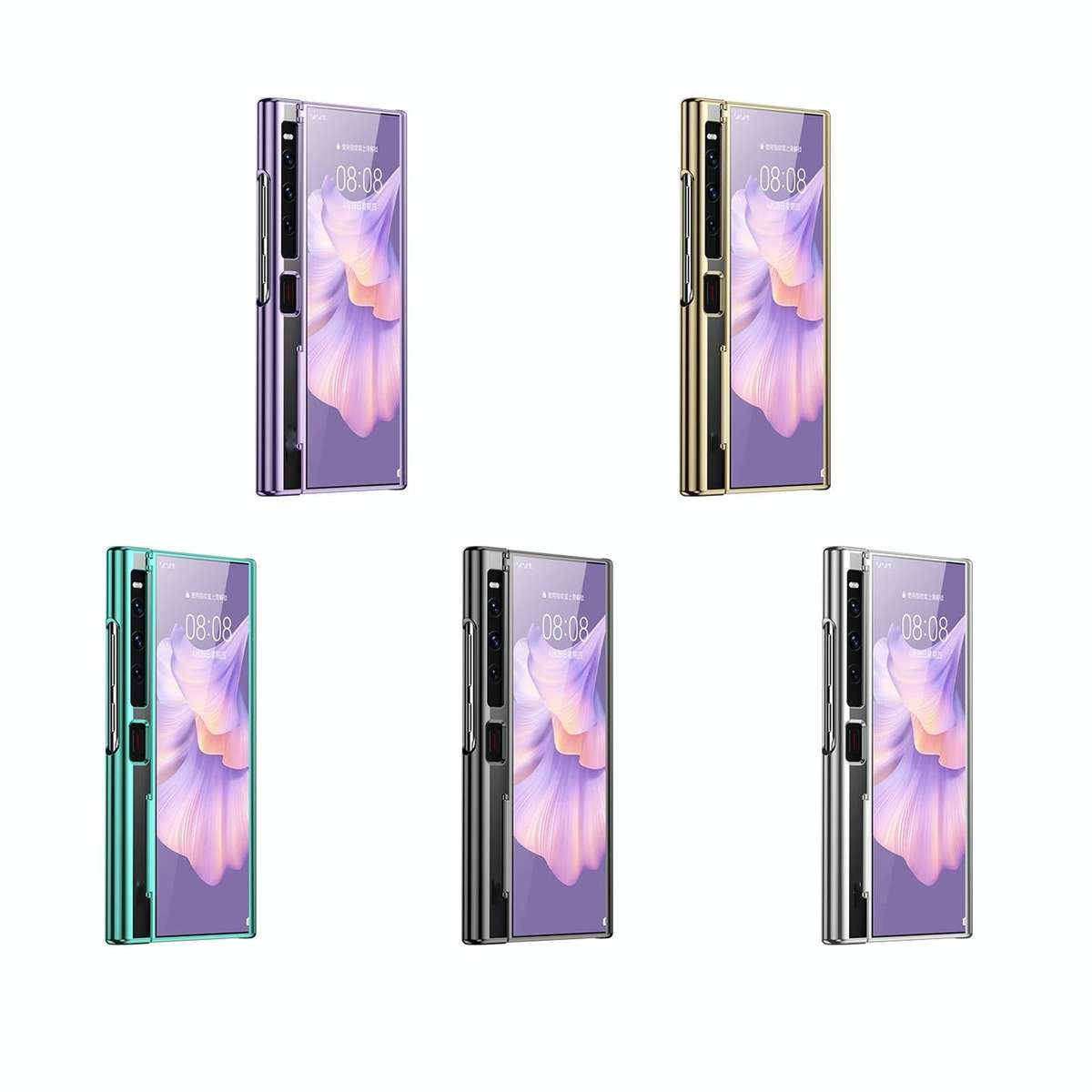 For Huawei Mate Xs 2 6D Electroplate PC Phone Case(Purple)