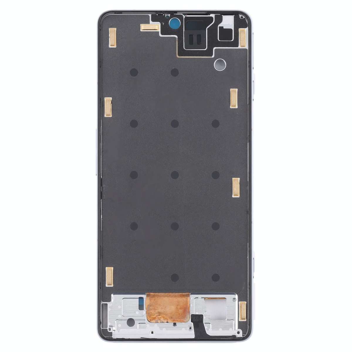Front Housing LCD Frame Bezel Plate for Xiaomi Redmi K50 Gaming/Poco F4 GT(White)