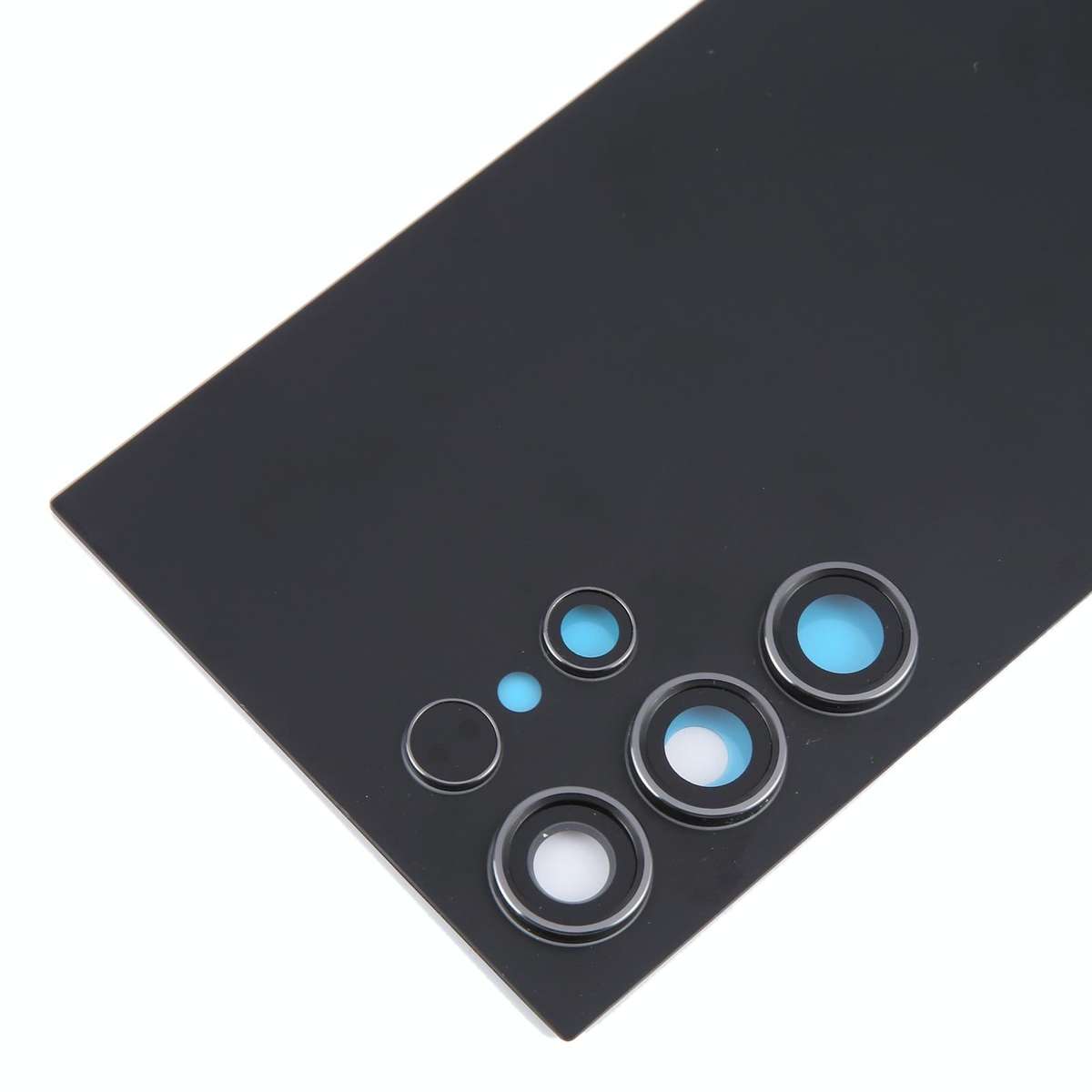 For Samsung Galaxy S24 Ultra SM-S928B OEM Battery Back Cover with Camera Lens Cover(Black)