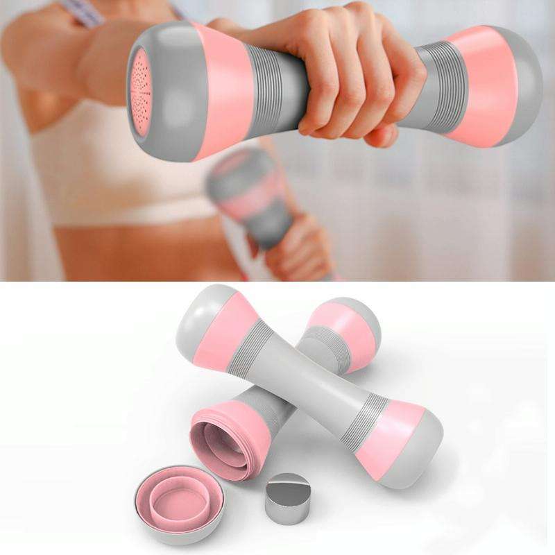 Ladies Home Adjustable Weight Fitness Dumbbells Arm Muscle Shaper, Weight: 4kgPink