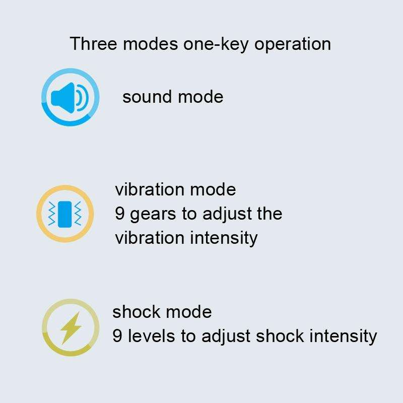 Dog Trainer Electronic Fence Smart GPS Wireless Bark Stop(Black)