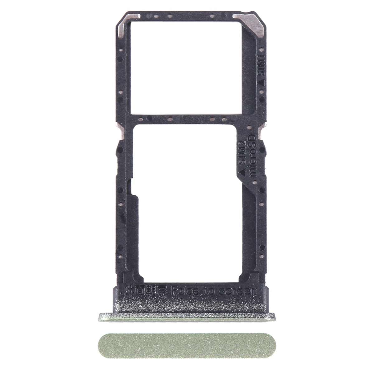 For OnePlus Nord CE 3 Lite 5G CPH2467 CPH2465 SIM Card Tray + Micro SD Card Tray (Green)