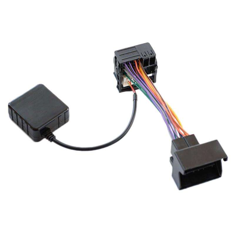 Car AUX Bluetooth Music Digital Audio Cable Wiring Harness for Mercedes-Benz Comand APS NTG CD20 ...