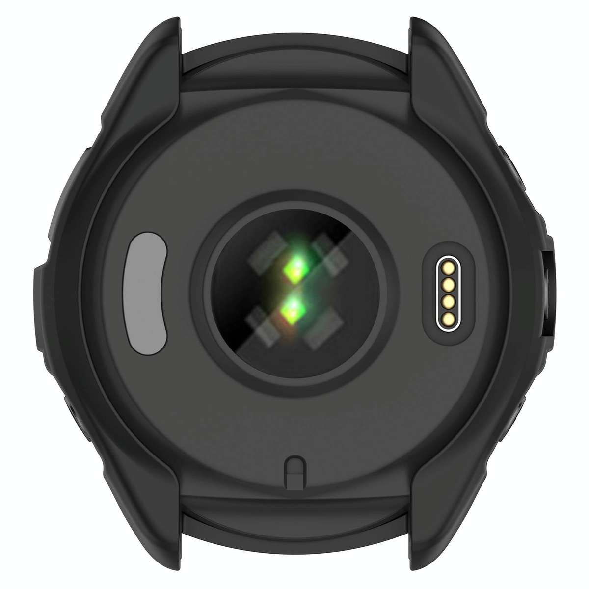 For Garmin Forerunner 965 Armor Hollow Watch Protective Case(Black)