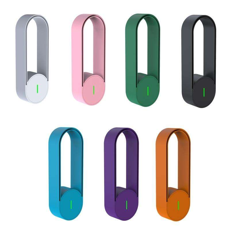 USB Plug-In Negative Ion Air Purifier Odor Deodorizer(Black)