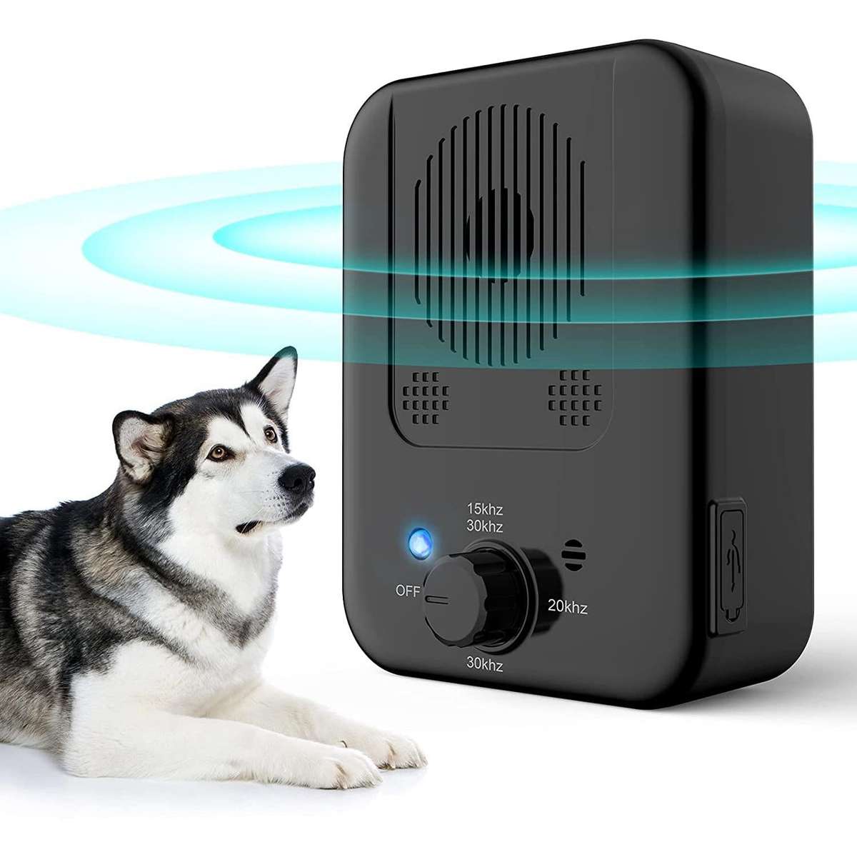 RC-309 Bark Control Devices Defer Nuisance Barking(Black)