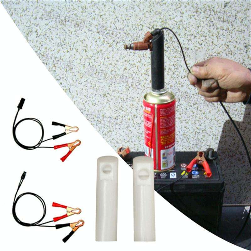 Car Wash Maintenance Manual Fuel Spray Nozzle Cleaning Tool Engine Care Fuel Injector Washing Dev...