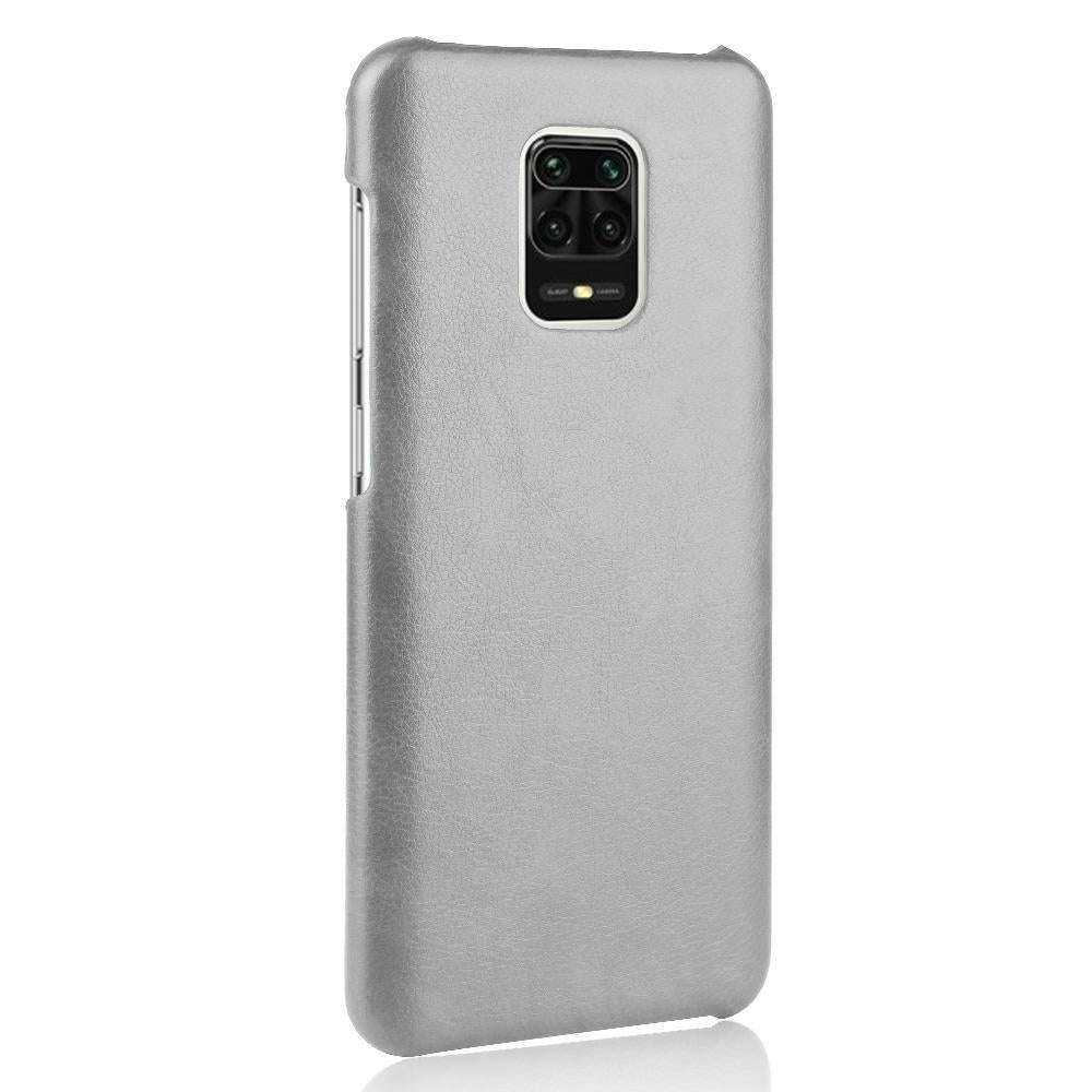 For Xiaomi Redmi Note 9 Pro/Note 9s/Note 9 Pro max Shockproof Litchi Texture PC + PU Case(Gray)
