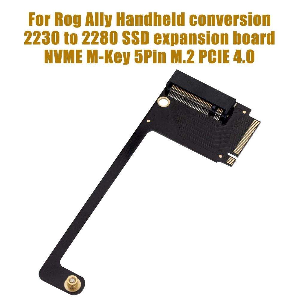 For ASUS Rog Ally Modified M2 Hard Drive PCIE4.0 Riser Card, Spec: Short