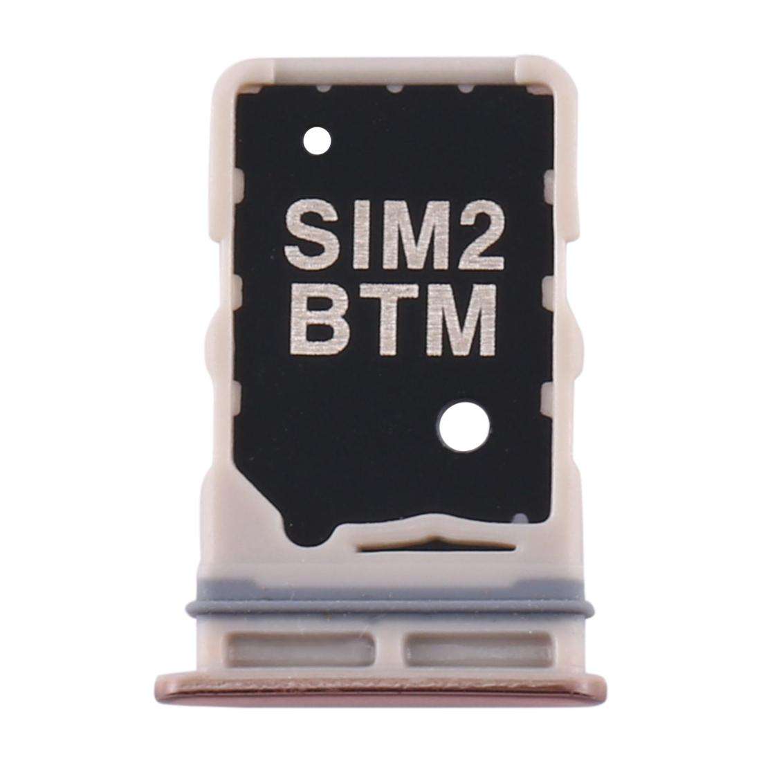 For Samsung Galaxy A80 SIM Card Tray + SIM Card Tray (Gold)