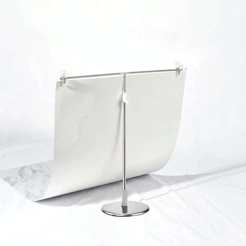 Photography Backdrop Stand Camera Photo Background Props,Style: T-type 2-section 85cm