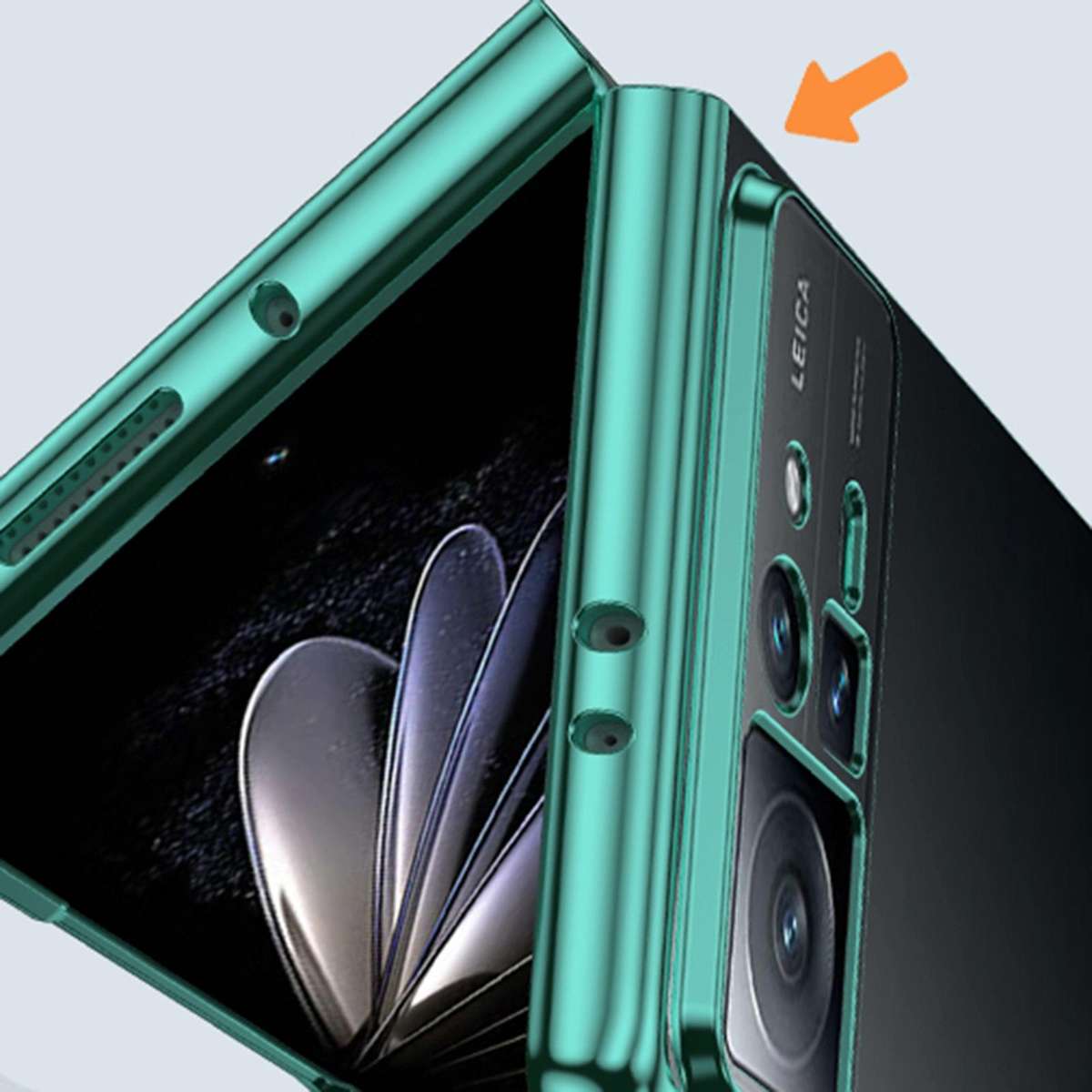 For Huawei Mate Xs 2 6D Electroplate PC Phone Case(Purple)