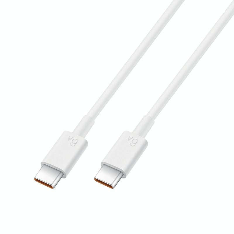 Original Huawei CC800 6A Type-C / USB-C to Type-C / USB-C Charging Data Cable, Length: 1.8m (White)