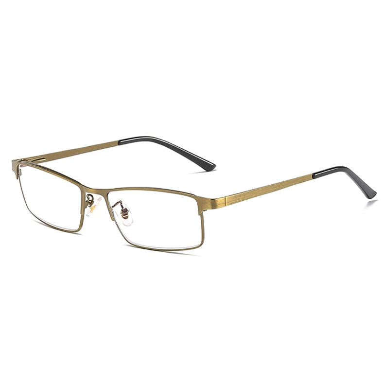 Dual-purpose Photochromic Presbyopic Glasses, +3.00D(Gold)