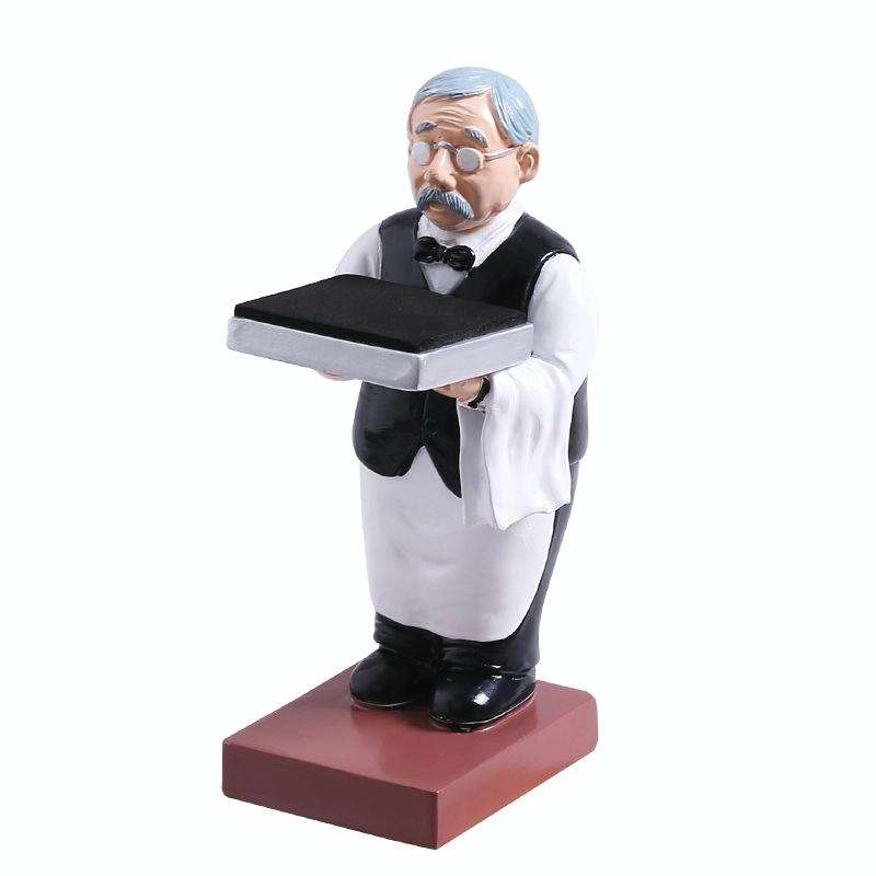 Watch Shelf Support Decorative Ornaments Watch Storage Box Display Stand, Item No.: Large Old Butler