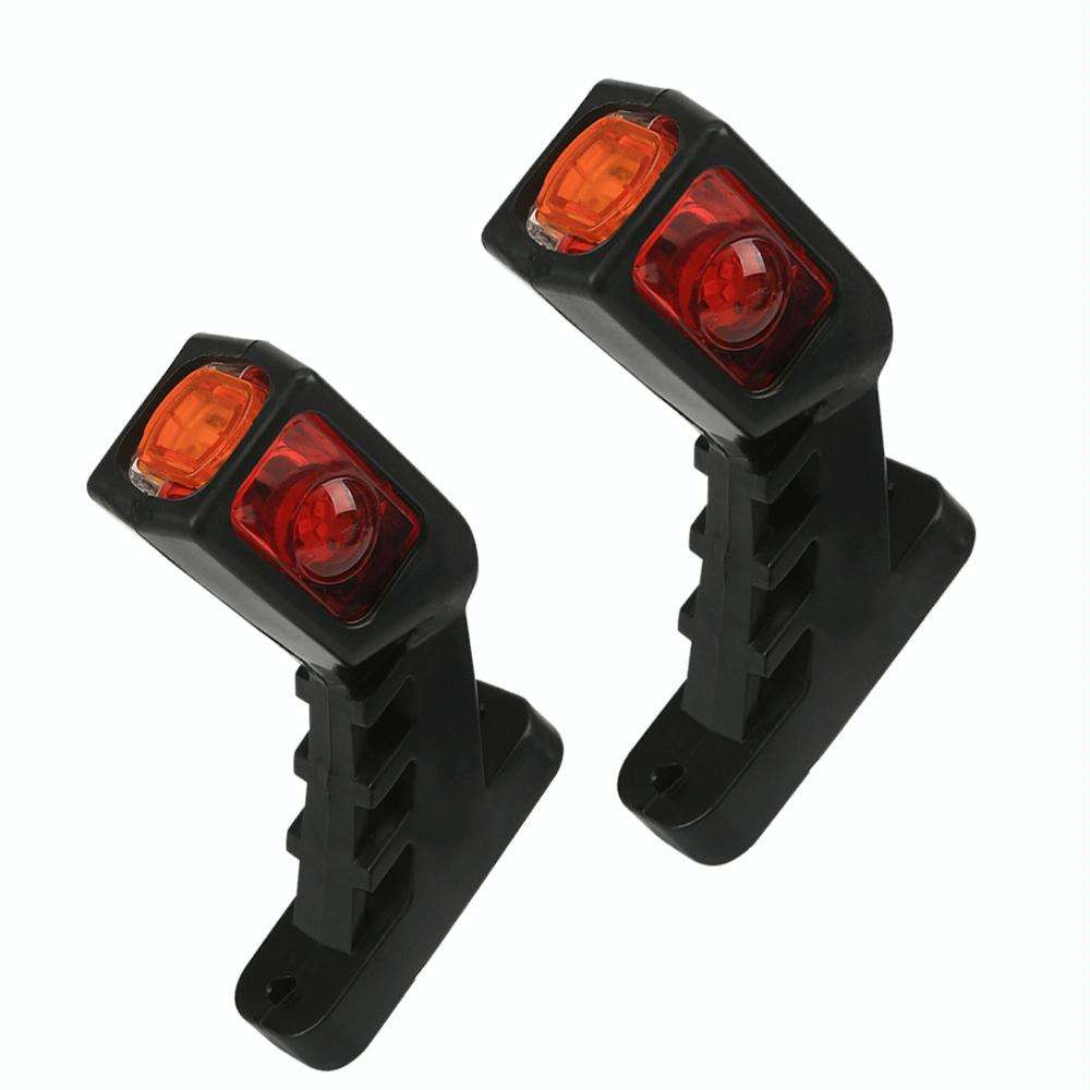MK-216 1pair 12-24V 9LED Side Marker Lighting Outline Marker Truck Light Trailer Side Marker Ligh...