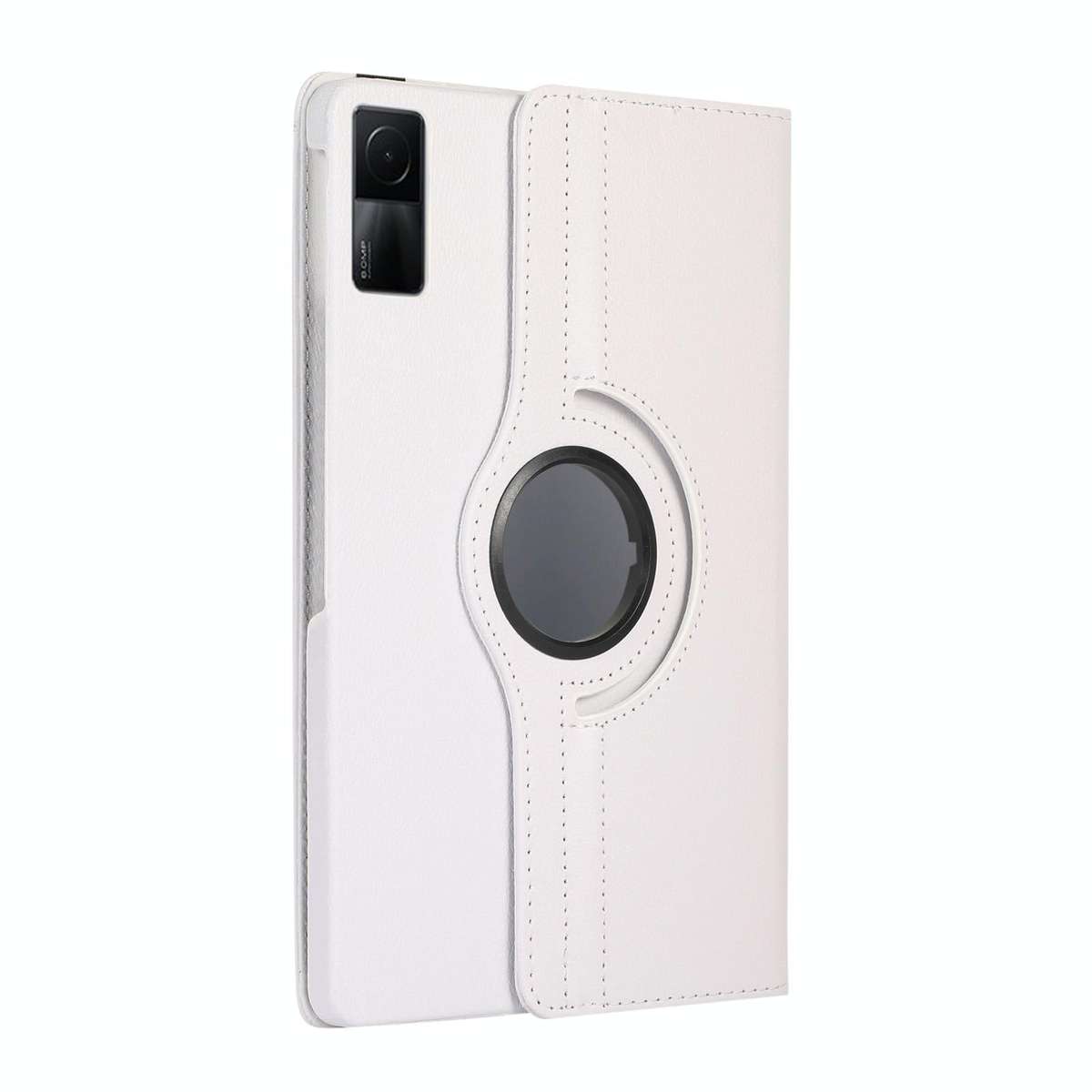 For Xiaomi Redmi Pad 10.61 360 Degree Rotation Litchi Texture Leather Tablet Case(White)