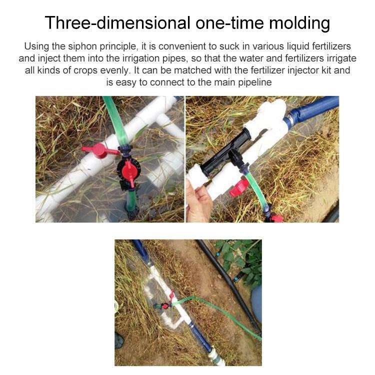 Venturi Fertilizer Applicator 1 inch Fertilizer and Filter Straw Kit with 1 Inch Connector Jet