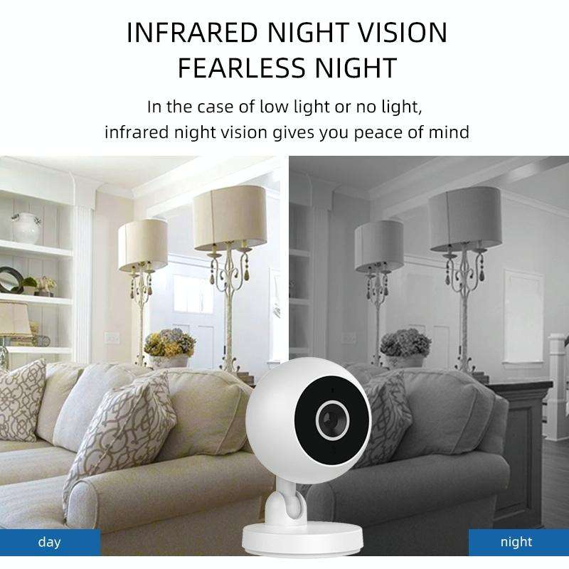 A2 1080P HD WiFi Smart Surveillance Camera Support Night Vision