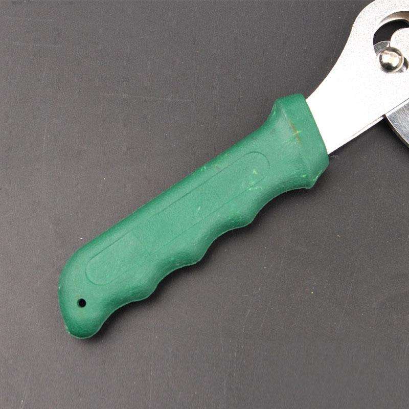 Adjustable Filter Wrench Fast Oil Filter Spanner, Size:S(Green)