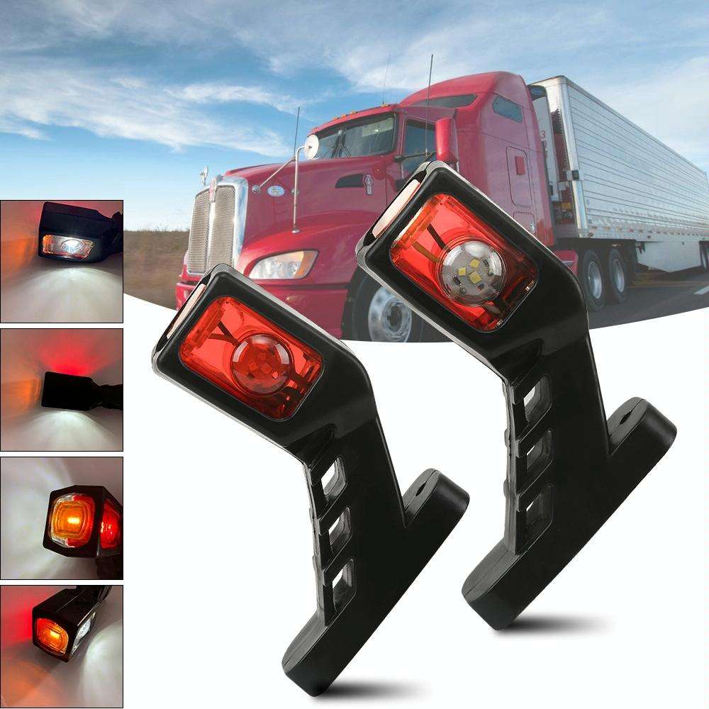 MK-216 1pair 12-24V 9LED Side Marker Lighting Outline Marker Truck Light Trailer Side Marker Ligh...